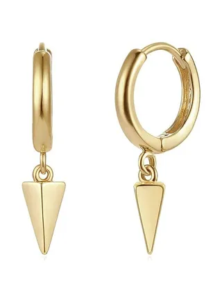 MEVECCO Women Gold Huggie Hoop Earrings Dangle Drop 14K Gold Filled Small Boho Beach Simple Delicate Handmade Hypoallergenic Jewelry Gift 