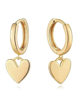 MYEARS Women Gold Huggie Hoop Earrings Dangle Drop 14K Gold Filled Small Boho Beach Simple Delicate Handmade Hypoallergenic Jewelry Gift 
