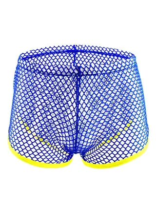 Low Waist Breathable Boxer Blue 