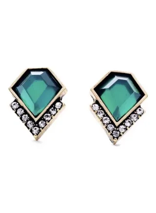Stone Studded Ear Studs 