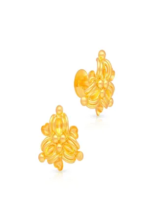 22 Carat 916 Purity Yellow Gold Earring EG1305740Y For Women 