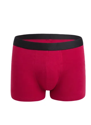 Men Breathable Underwear Boxer Brief 