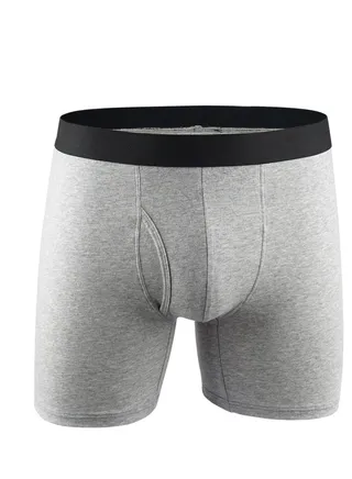 Men Breathable Underwear Boxer Brief 