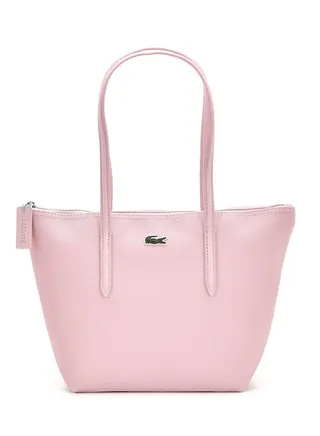 Lacoste handbag medium size light pink 