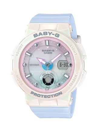 Girls' Stylish Analog Digital Quartz Watch BGA-250-7A3 