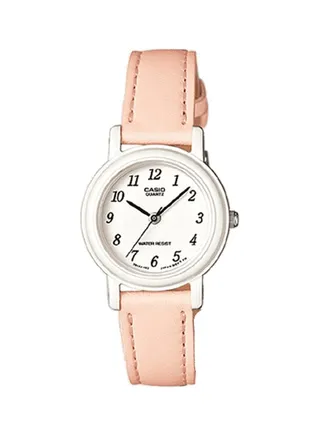 Girls' Analog  White Dial Genuine Leather Band LQ-139L-4B2DF 