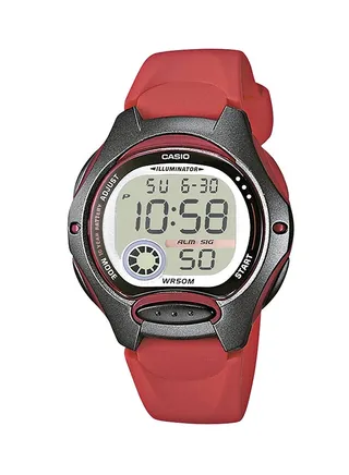 kids_unisex Water Resistant Digital Watch LW-200-4AVEF 