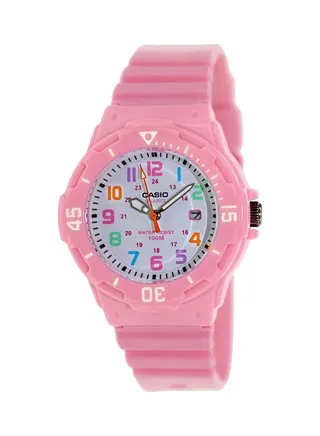 Girls' Water Resistant Analog Watch LRW200H-4B2V - 34 mm - Pink 