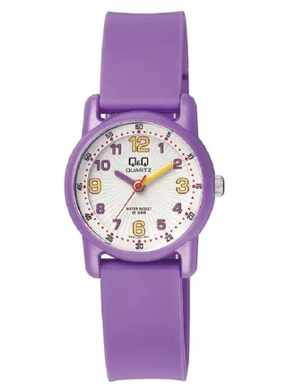Q&Q Regular Analog White Dial Children's Watch - VR41J001Y 