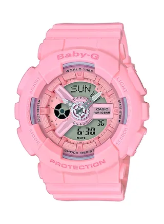 Girls' Baby-G Analog/Digital Watch BA-110-4A1ER 