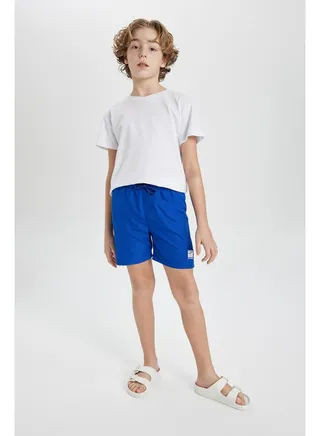 Boy Regular Fit Woven Swimming Shorts 
