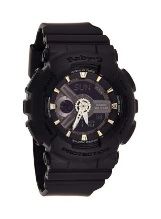 Girls' Water Resistant Analog/Digital Watch BA-110GA-1A 