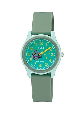 Girls' Rubber Analog Watch Vs59J006Y 