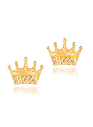 Gold Earrings in 18Kt Gold 