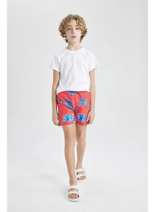 Boy Regular Fit Woven Swimming Shorts 