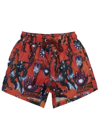 Boy's Iron Man Swimsuit 