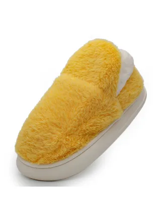 Lucky Kids Cute Cozy Unisex Slip On Bedroom Slippers With Warm Plush Fleece And Rubber Non-Slip Sole For Little/Big Kids 