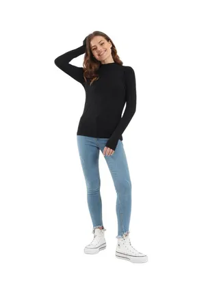 High Neck Long Sleeve Top 