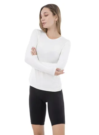 Long Sleeves Viscose Top 