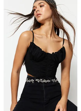 Woman Bustier Black 