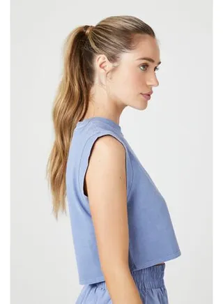Active Cropped Muscle Tee 