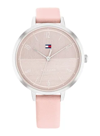 Women's Analog Round Shape Leather Wrist Watch 1782618 - 38 Mm 