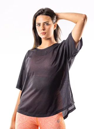 Women Mesh T-Shirt in 