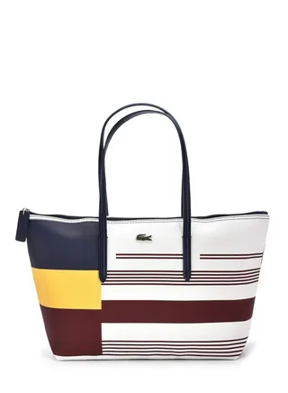 Lacoste Womens L.12.12 Concept Vertical Shopping Bag 