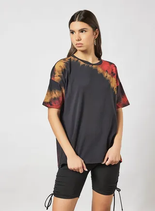 Tie-Dye Crew T-Shirt Multicolour 
