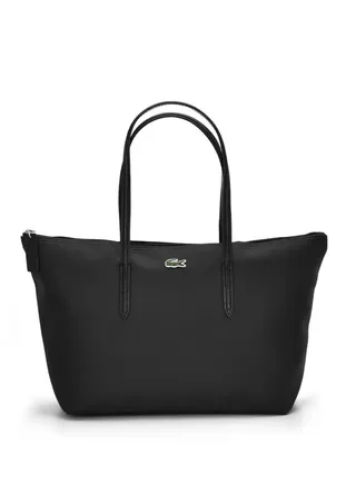 Lacoste Tote Bag Large Size Black Color 