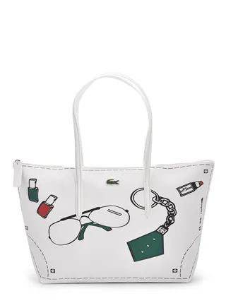 Lacoste Womens L.12.12 Concept Vertical Shopping Bag 