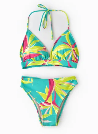 SWIM WEAR LADIES 2 PC SET (TOP/ PANTY) 