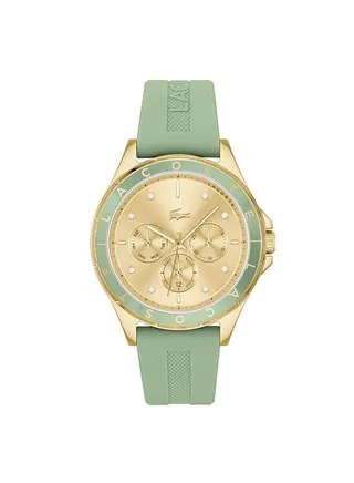Women's Analog Round Shape Silicone Wrist Watch 2001298 - 40 Mm 