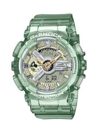 Analog Plus Digital Round Water Resistance Wrist Watch GMA-S110GS-3ADR 