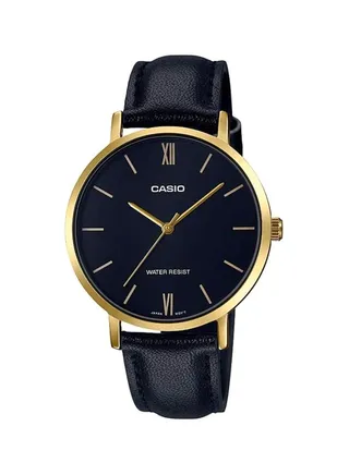 Women's Leather Analog Watch LTP-VT01GL-1BUDF 