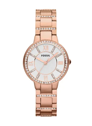Women's Analog Round Shape Stainless Steel Wrist Watch ES3284 - 30 Mm 