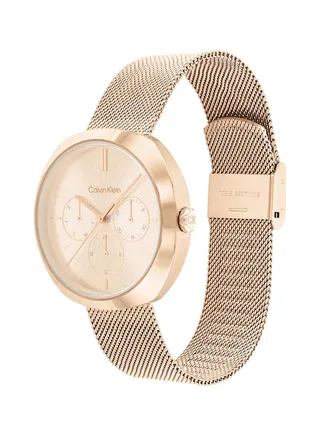 Women's Analog Round Shape Stainless Steel Wrist Watch 25200340 - 38.5 Mm 