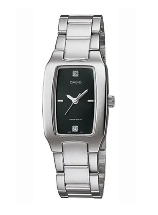 Casio Women Watch Analog Black Dial Stainless Steel Band LTP-1165A-1C2DF 