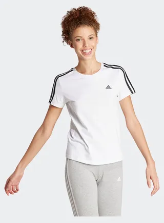 Essentials Slim 3-Stripes T-Shirt 