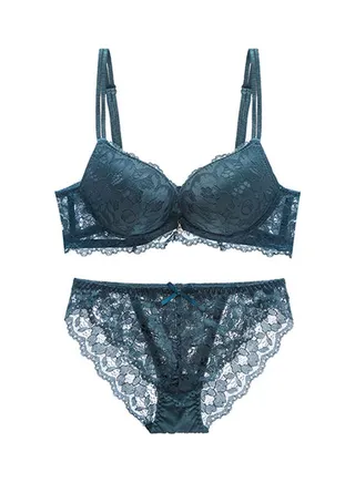 Bowknot Briefs Set Green 