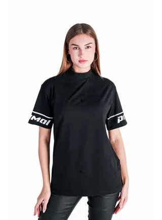RELAXED TURTLE NECK TSHIRT SHORT SLEEVES 