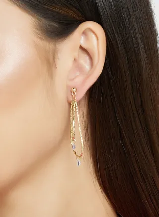 2 Pack Hoop Earring Set