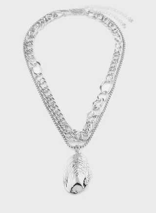2 Pack Shell Pendant Necklace