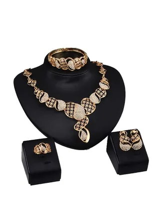 5-Piece Alloy Fashion Jewellery Set 