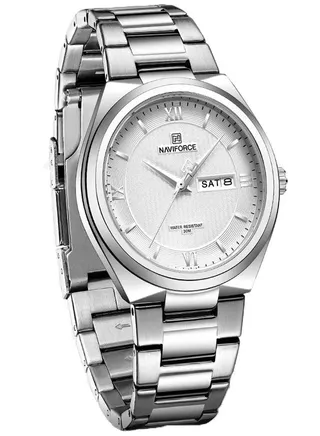 Unisex Water Resistant Analog Luxury Watch Day and Date Edition NF8030 