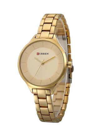 Women's Water Resistant Analog Watch 9015 - 32 mm - Gold 