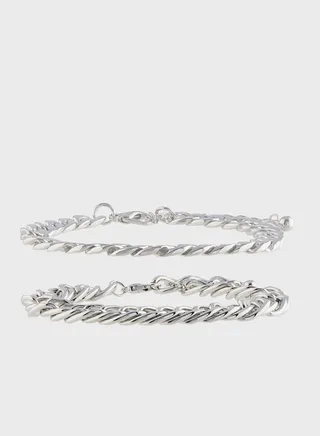 2 Pack Chunky Bracelet