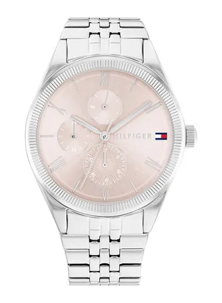 Women Analog Round Shape Stainless Steel Wrist Watch 38 mm 