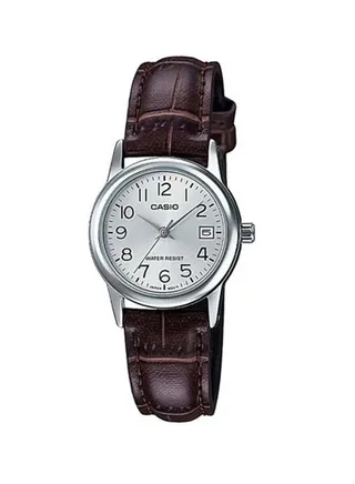 Women's Leather Analog Wrist Watch LTP-V002L-7B2UDF 