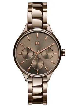 Women's Analog Round Shape Stainless Steel Wrist Watch 28000240-D - 34 Mm 